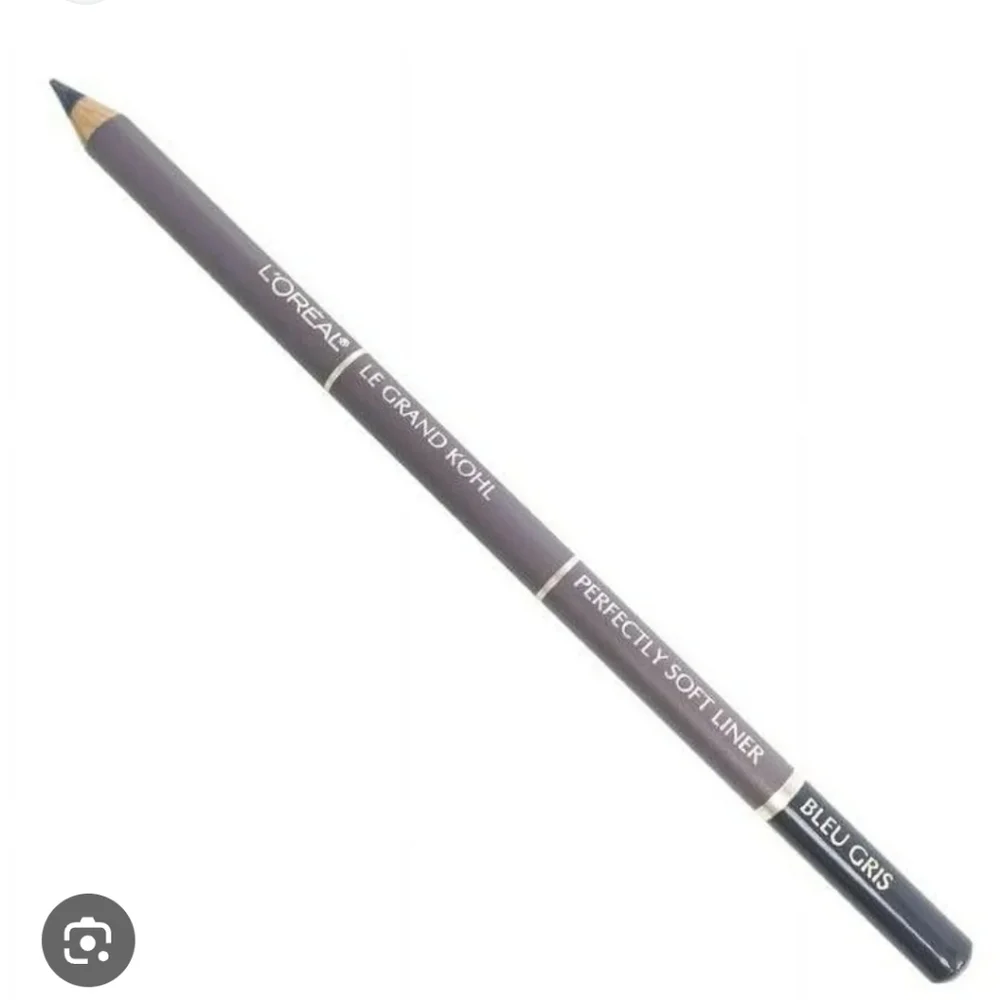 NIB L'Oreal Le Grand Kohl Perfectly Soft Eye Pencil Eyeliner Bleu Gris Blue Grey